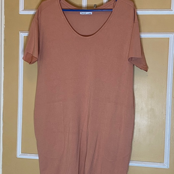 Zara Terracotta Short Sleeve midi - Picture 1 of 4